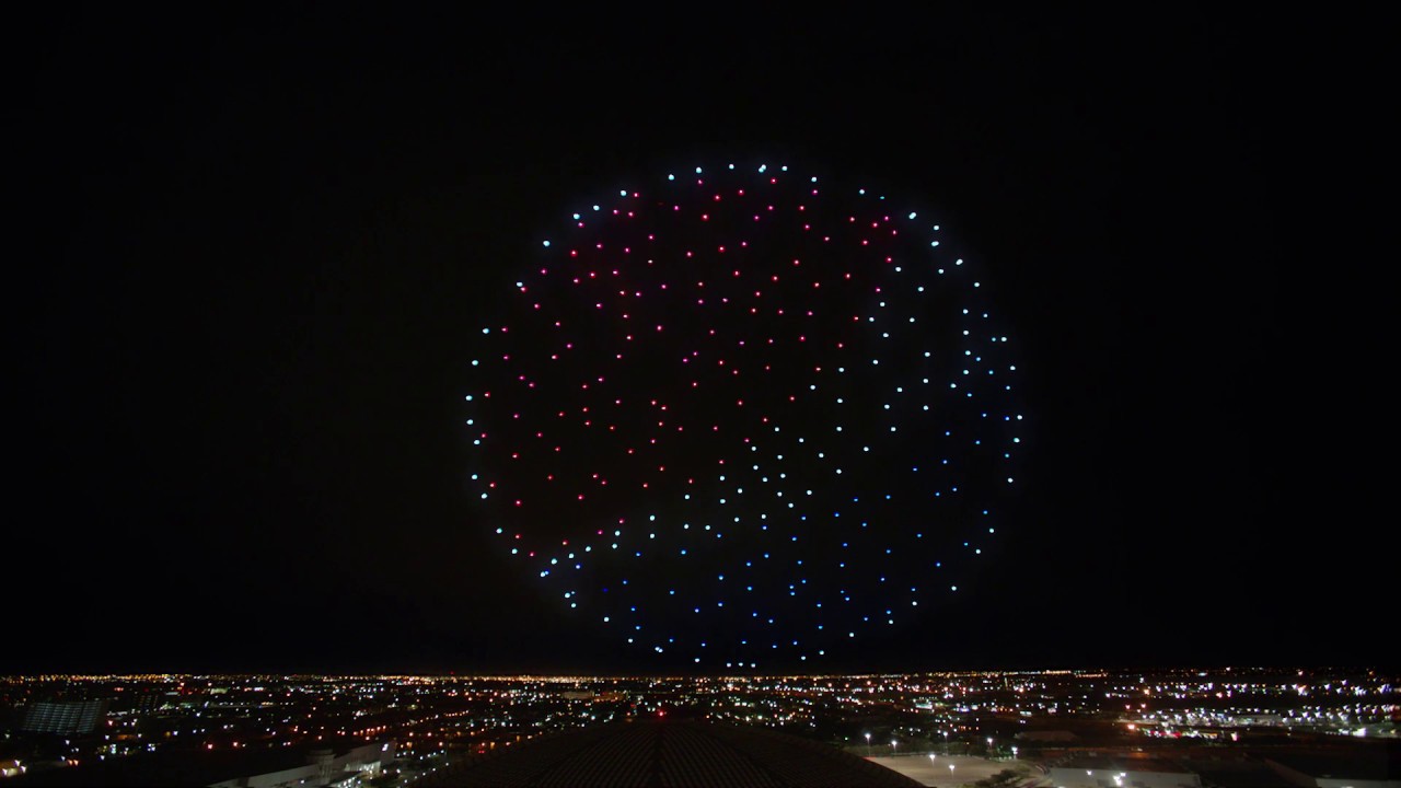 Pepsi Zero Sugar Super Bowl Air Light Show